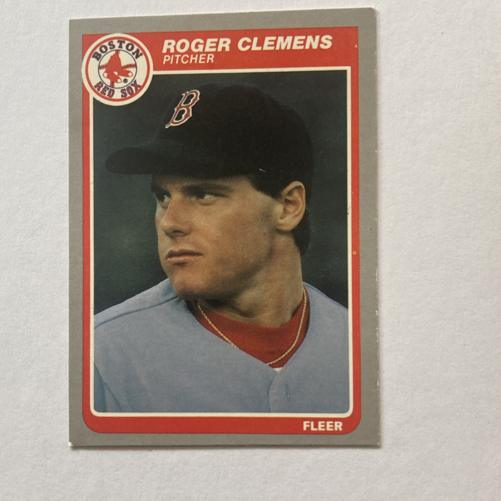 Fleer 1985 Roger Clemens #155 Boston Red Sox Rookie RC