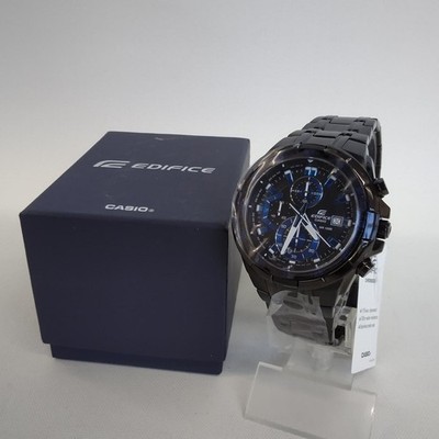 Casio Edifice Quartz Analog Men's Watch 100m Stainless Steel Unused