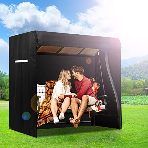 Outdoor Swing Cover 3 Triple Seater Waterproof Patio Swing Cover Hammock Cover - Picture 8 of 8