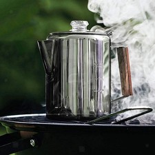 Percolateur à café, cafetière pour feu de camp, pour la cuisine, les voyages