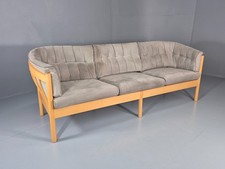 Vintage Three Seater Sofa 1980s Danish Nielaus Jeki Retro MCM EB11348 M3SS