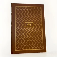 1665 Daniel Defoe A Journal of the Plague Year Easton Press Leather Book 1978