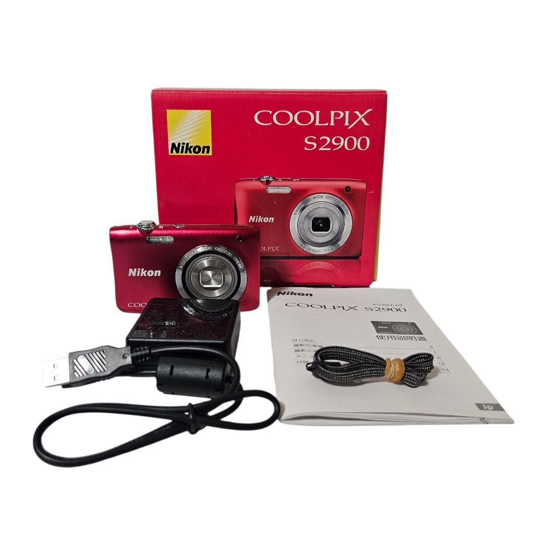 ■ 美品 ■ ニコン Nikon COOLPIX S2900 Nikon COOLPIX S2900 Compact Digital Camera 20MP Tested Japan