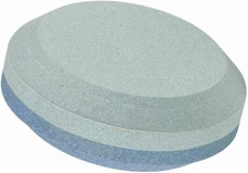Lanksy Dual Grit Sharpening Puck: Axe Sharpener, Knife and Machete Sharpener,