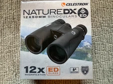Celestron  Nature DX ED 12x50 Premium Binoculars ED lenses