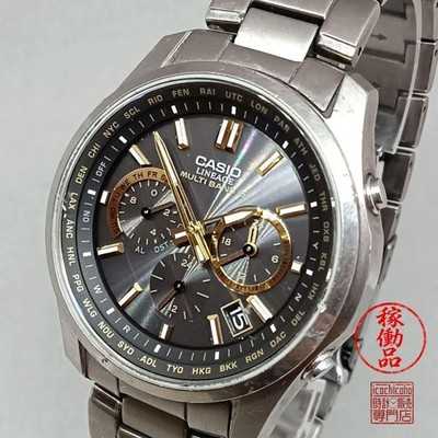 CASIO LINEAGE LIW-M610TDS Men's Radio Solar Titanium Watch 36.1mm