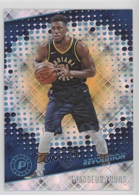 2017-18 Panini Revolution Cosmic 18/100 Thaddeus Young #23 y0i