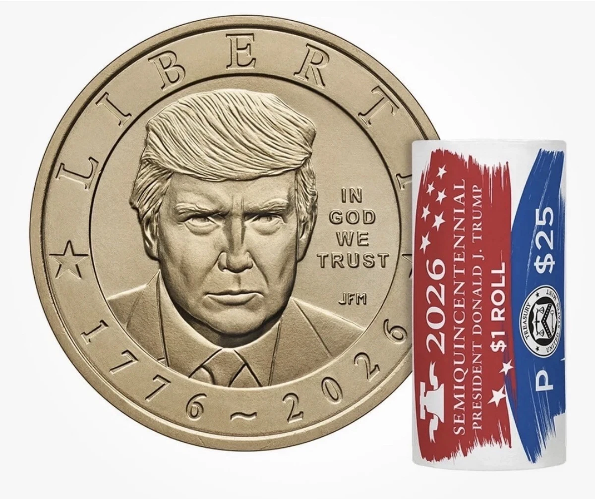 Donald Trump 2020 Commemorartive Coin US Presidential Candidate