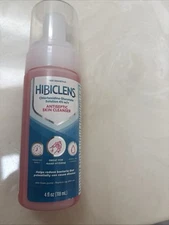 Hibiclens Antiseptic Antimicrobial Skin Cleanser Foam 4oz Pump