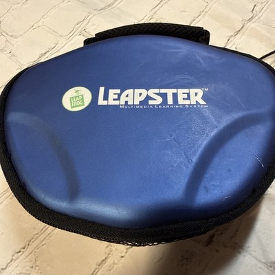 LeapFrog Leapster Carrying Case Headphones Learning Game Cartridge Lot