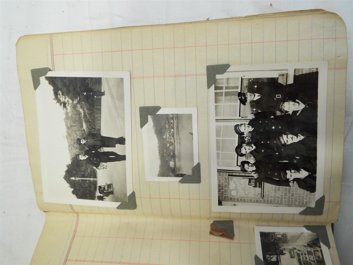 戦時　ドイツ　第三帝国　帝国海軍　写真アルバム Original German WWII Kriegsmarine Personal Photo Album