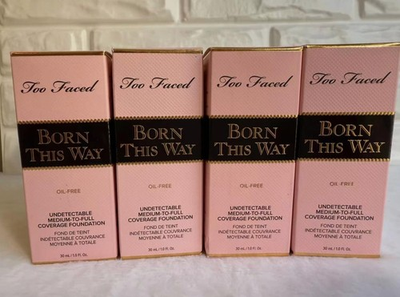 #ad Too Faced BORN THIS WAY Oil Free Undetectable Foundation NIB CHOOSE SHADE $23.95