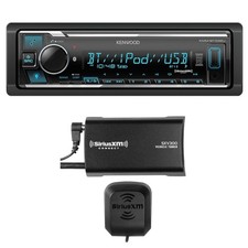 Kenwood KMM-BT332U Digital Media Receiver w/ Satellite Radio Vehicle Tuner