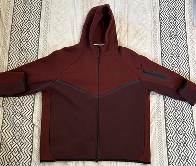 2XL Nike Men's Tech Fleece Dark Team Red And Obsidian Tech Fleece Pants