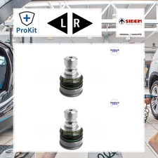 2x ORIGINAL® Sidem 3081 Trag-/Führungsgelenk, Axialgelenk Vorne für Ford PUMA
