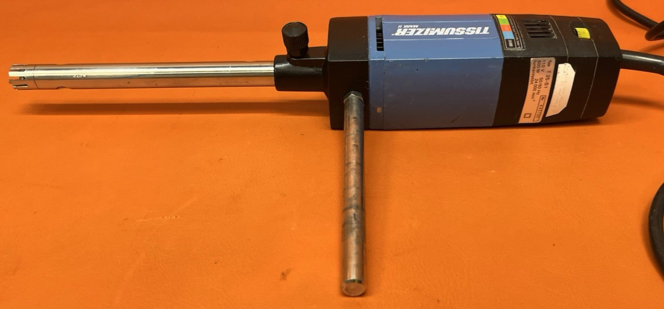 TEKMAR Tissumizer Mark II T25-S1 Homogenizer *Tested Working