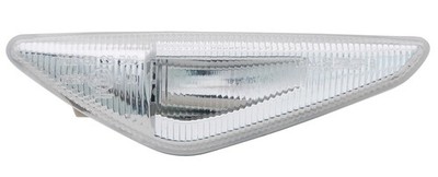 LED Seitenblinker links für BMW X3 F25 + X5 E70 + X6 E71 SILBR Weiß Blinker