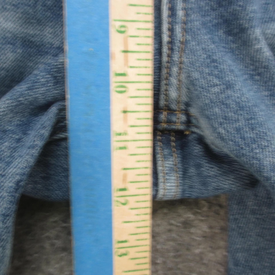 Pantalones de mezclilla Altar'd State para mujer 28 azules desgastados rasgados ajustados elásticos V2116AS-F22 Foto 4 de 4