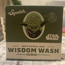 Dr. Squatch Star Wars Limited Edition Soap Bar 5 oz Wisdom Wash Yoda