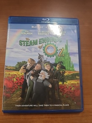 THE STEAM ENGINES OF OZ, 2018 Blu-ray + DVD William Shatner Julianne Hough, New.