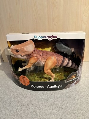 Jurassic World Wiedergeburt Aquilops Dolores Puppe elektronisches interaktives Spielzeug NEU kostenloser Versand