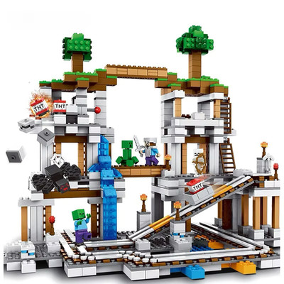 Minecraft Die Mine Replik (21118) 922 Teile MOC Bausteine mit Figuren
