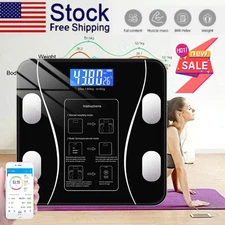 Smart Scale for Body Weight BMI Bluetooth Body Fat Scale Digital Bathroom Scale⭐