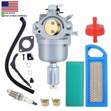 Carburetor Kit for Craftsman LT1000 Mower w 17.5 HP Intek Motor