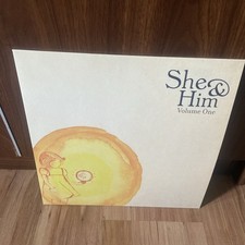 She & Him - Volume One - Vinyl LP /1000 Zooey Deschanel Blood Records In Hand