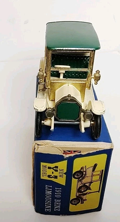 Matchbox Models of Yesteryear Y-3 1910 Benz with Original Box - Image 4 of 4