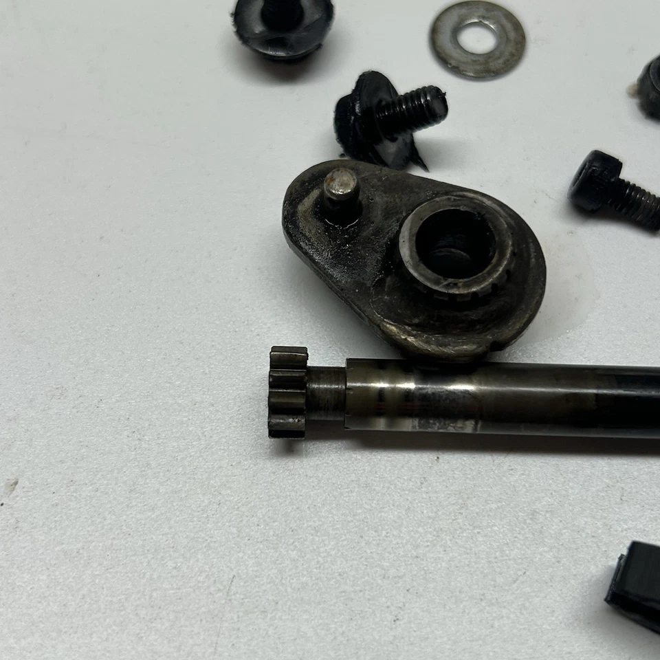 Kawasaki KX125 1996 1997 válvula de escape OEM Foto 4 de 4