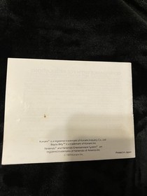 The Adventures Of Bayou Billy NES Instruction Manual Only