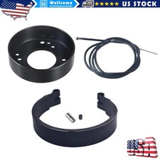 4.5" Rear Drum Brake Band  65" Brake Cable For Go Kart Mini Bike Yerf-Dog ATV