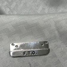 Blackinton B2157 - Quality Custom Name Bar Holder - Nickle - F.T.O.