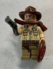 LEGO Indiana Jones Minifigure Tan Open Collar Shirt minifig iaj020 Lost Ark 7195