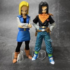 27CM Anime Dragon Ball Z Android 17 18 Figure Android 18 PVC Action Figures