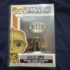 Funko Pop! Figura Vinilo Star Wars Concept Series C-3PO #423