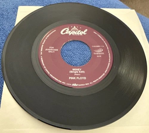 PINK FLOYD - MONEY / TIME JUKEBOX ONLY PROMO.  -  VG+  45 RPM RECORD