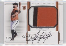 2017 National Treasures Rookie Materials Signatures 96/99 Gabriel Ynoa Auto 1k5