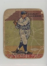 1933 Goudey Big League Chewing Gum R319 Charlie Jamieson #171 2k3