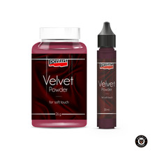 Garnet Red Velvet Powder Pentart Craft Mixed Media