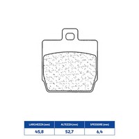 Set BeläGe Bremse Cl Brakes 3027SC Malaguti 50 F12 Phantom R Lc 07/10