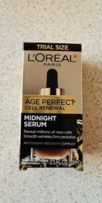  L'Oréal Age Perfection Cell Renewal Midnight Serum - 0.5oz (PACK OF 3)
