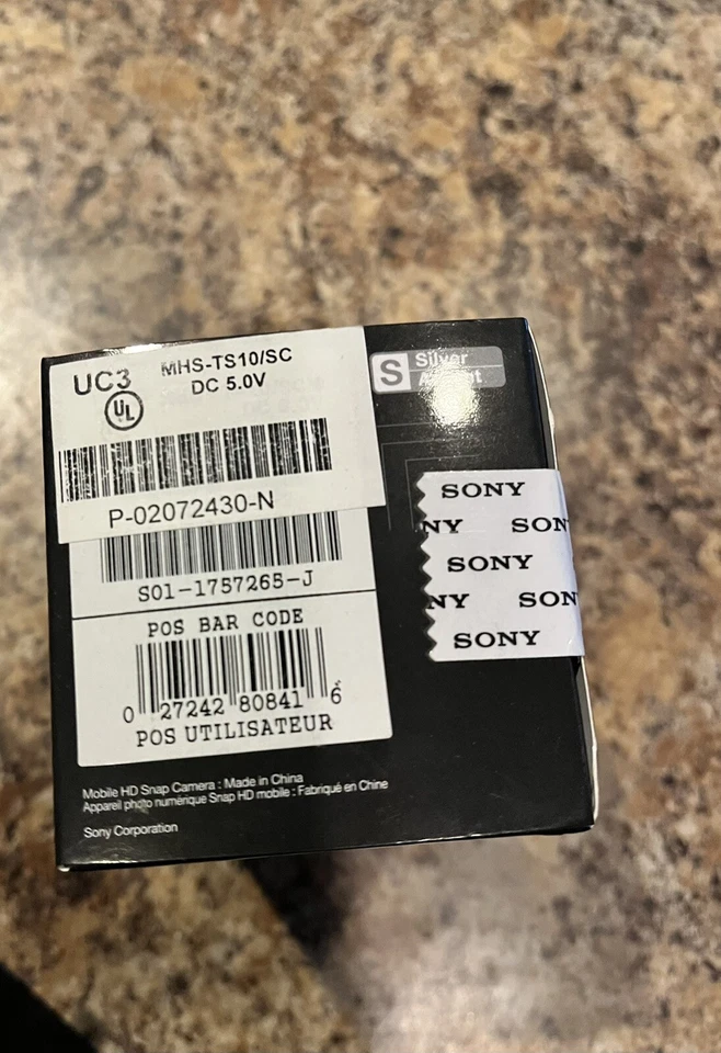 NEW - Sony Bloggie Touch MHS-TS10 2 Hour HD 4GB Camcorder - SILVER 027242808416 - Image 4 of 4