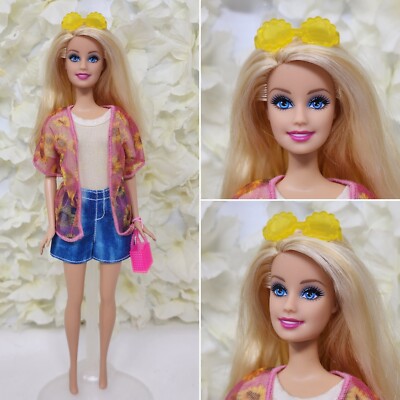 Blonde Hair Hairstyles For Barbie Dolls With Long Hair Cute