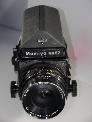 VINTAGE Mamiya RB67 Pro S Med. Film Camera w 90/3.8 lens.PRISM,220