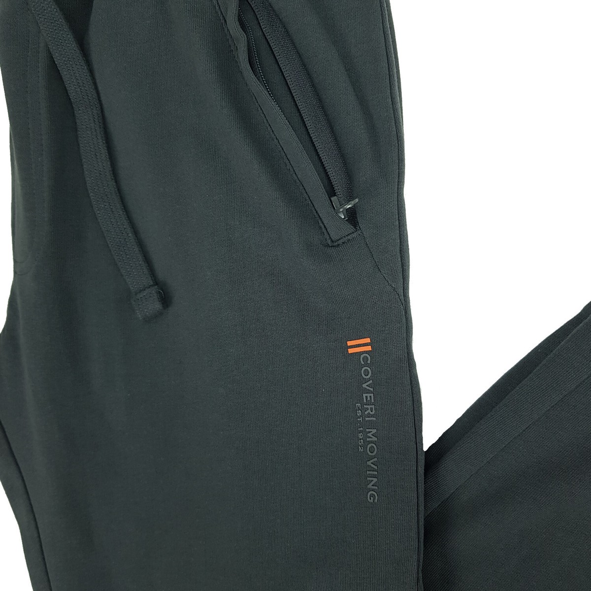Pantaloni Di Tuta Uomo COVERI In Cotone - Con Zip E Polsino, Comfort E Stile - Foto 9