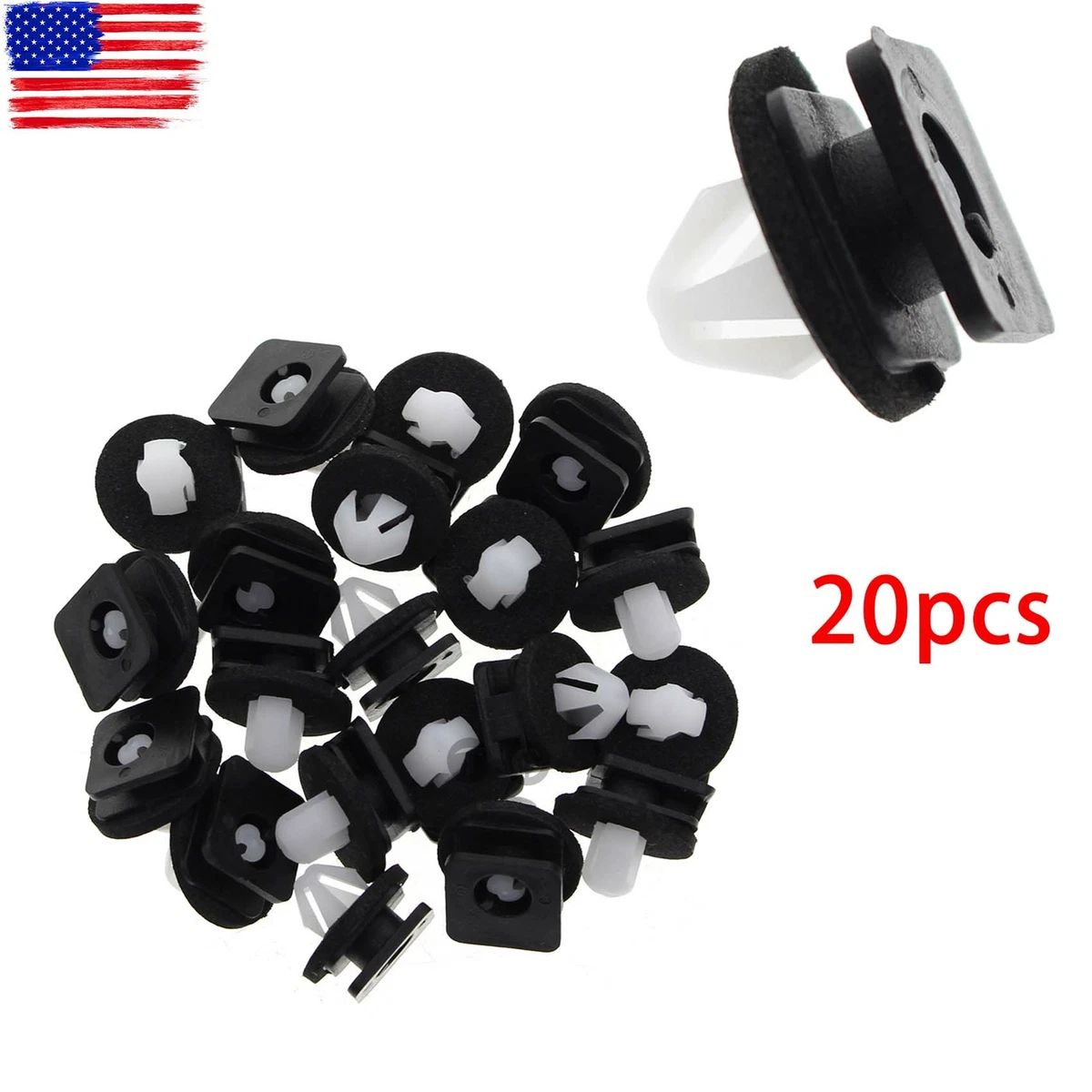 BB5Z-78519R44-A 20pcs for Ford Pillar Molding Hardware Kit | eBay 