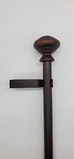Bali Knob 1" Adjustable Curtain Rod