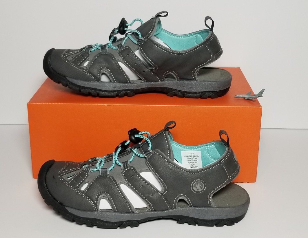 NORTHSIDE WOMEN'S BURKE II SPORT SANDALS MULTIPLE SIZES GREY